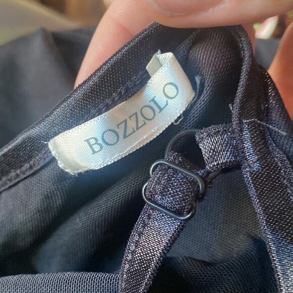 Bozzolo sheer mesh lace thong bodysuit - Picture 3 of 6